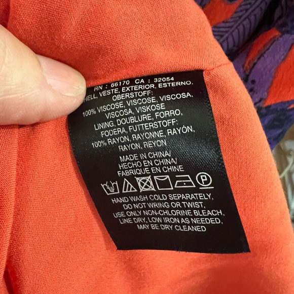 Anthropologie Maeve Macie Tropical Maxi Dress - Size 10 - Picture 7 of 8